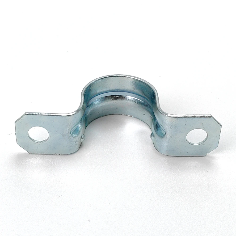 Manufactory Wholesale Galvanized Steel Electrical/EMT Pipe Conduit Pipe Clamp with 2 Holes