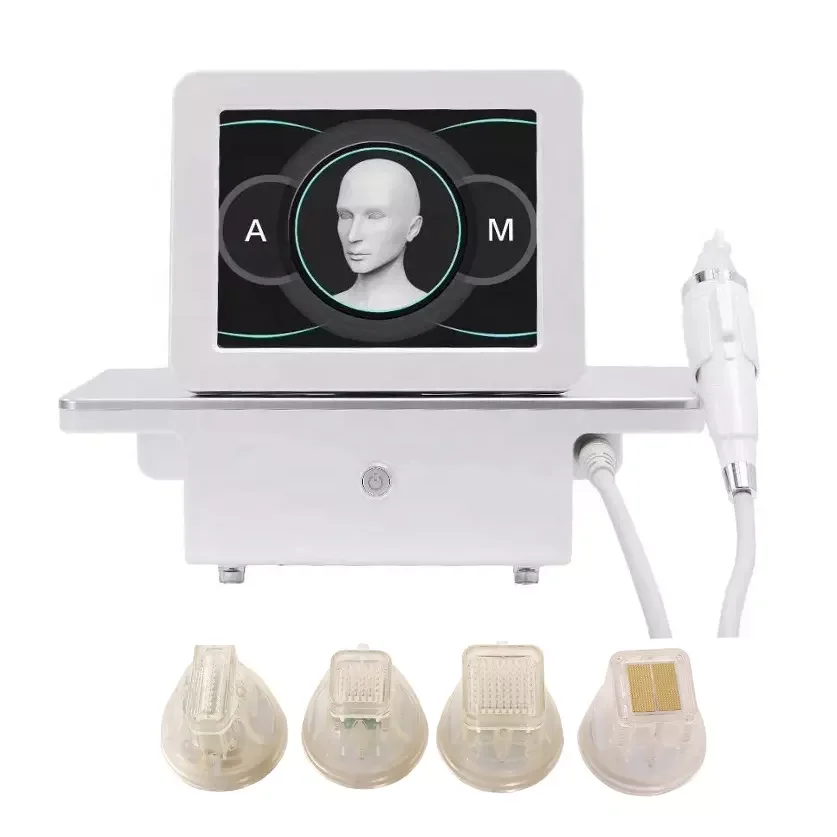 Portable Gold Micro needle Machine With Radio Frequency fractional microneedling acne treatment