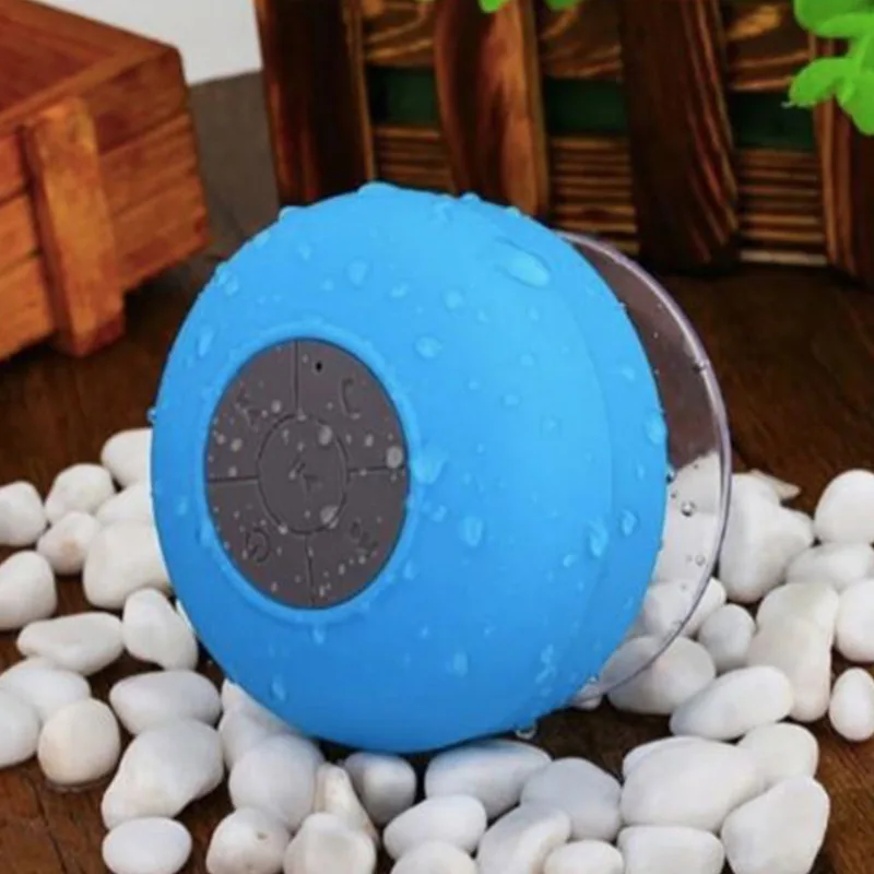 Wholesale New Wall Bathroom Speakers Music Player Waterproof BT Speaker Wireless With Suction