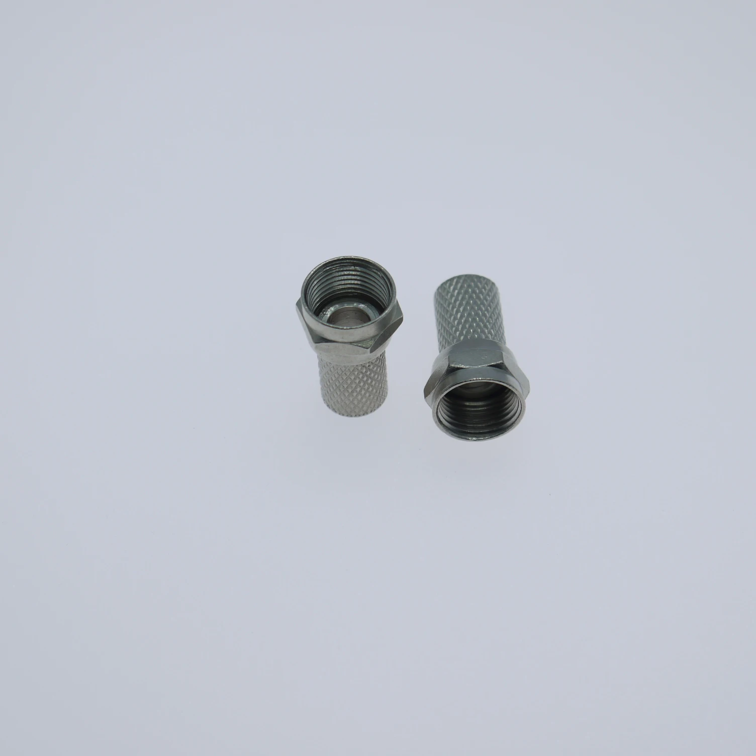 Made In China F Type Male Twist On Metal Rg6 Circular Connectors