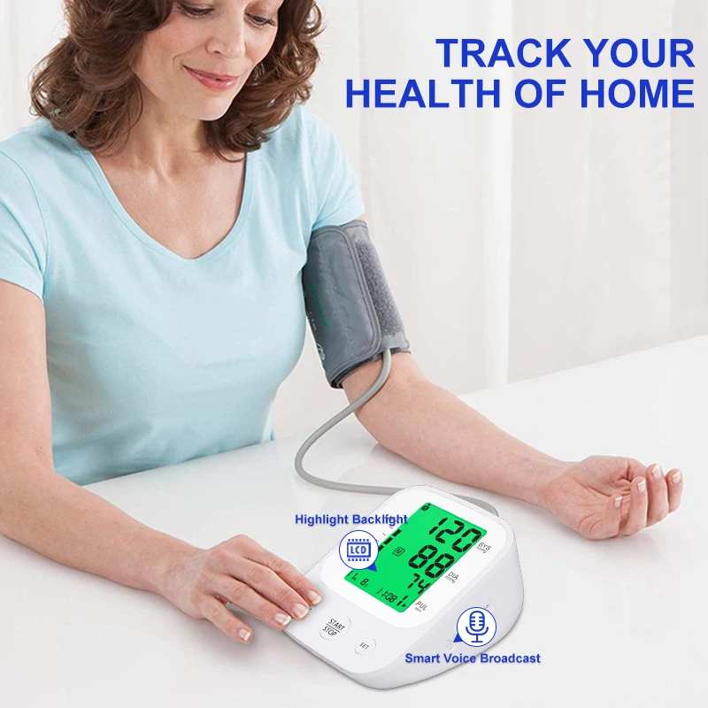 AXD Care AXD-812 New Design Blood Pressure Measuring Devices Arm Cuff Digital BP Apparatus Electronic Arm Blood Pressure Monitor
