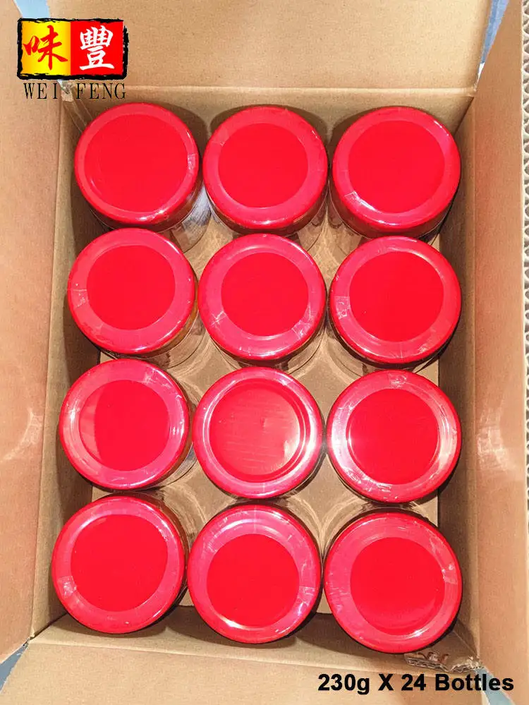 Сертификация HACCP Заводская паста с горячим острым красным перцем 230 г соус чесноком и Чили