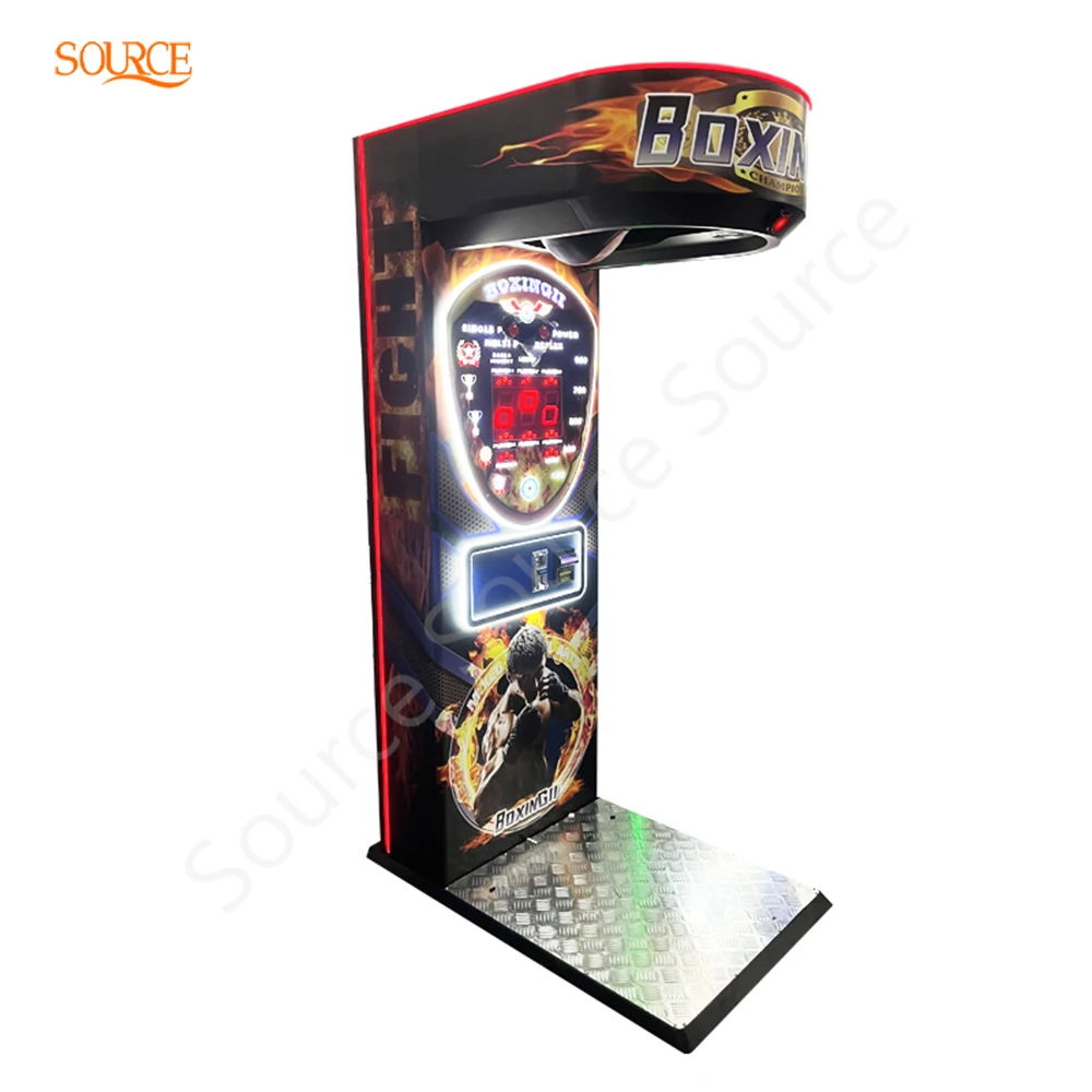 Newest Punching And Kicking Explosive Models Arcade Machine Boxing Games Boxing Punch Machine For Game Center