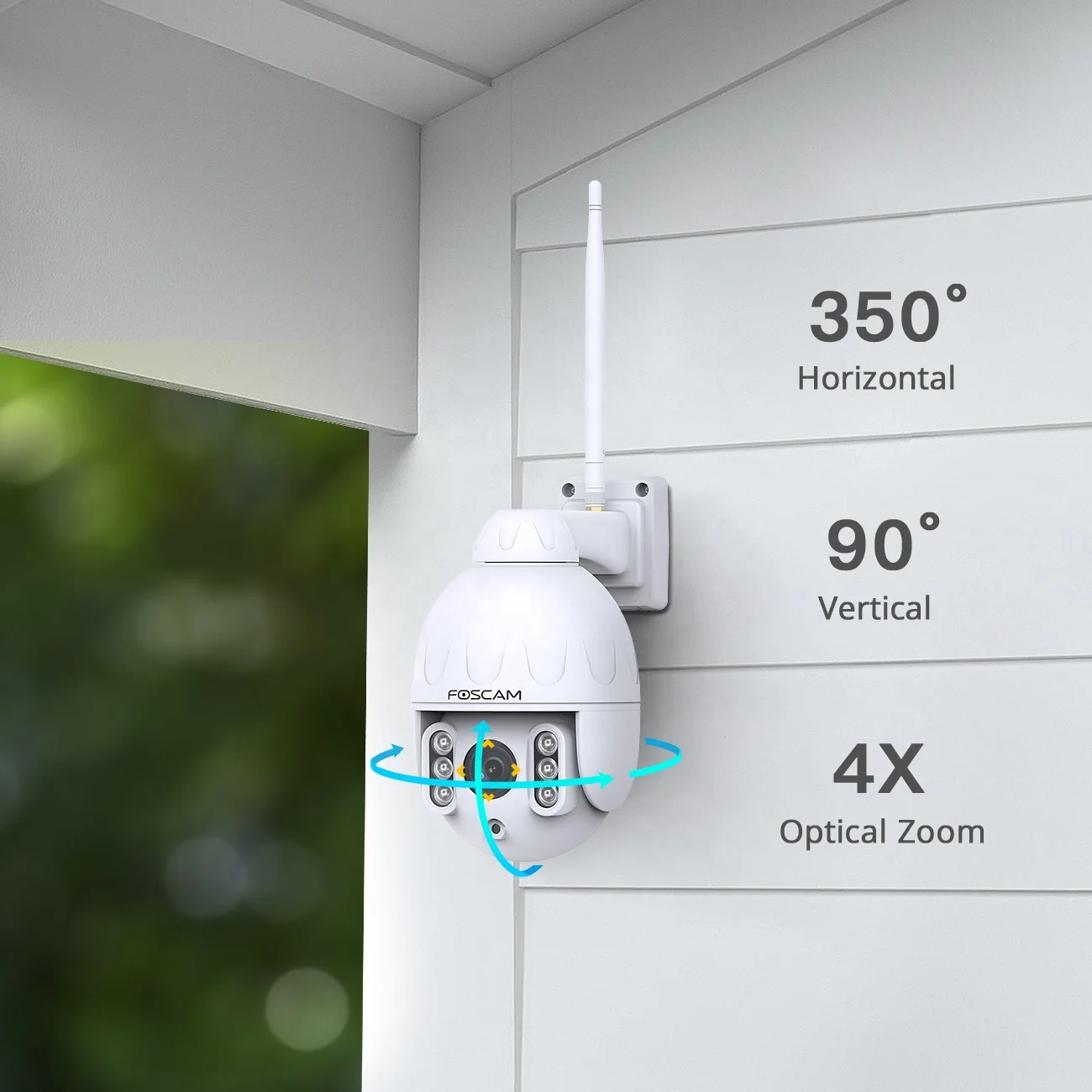  Foscam SD2 1080P 2 way audio security camera cctv ptz ip