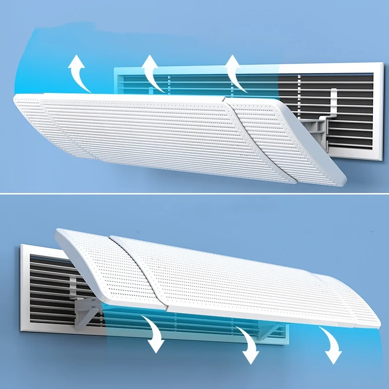 Central Air Conditioning Wind Deflector Air Duct Fan Air Outlet Wind Shield Anti Direct Blowing Wind Cover