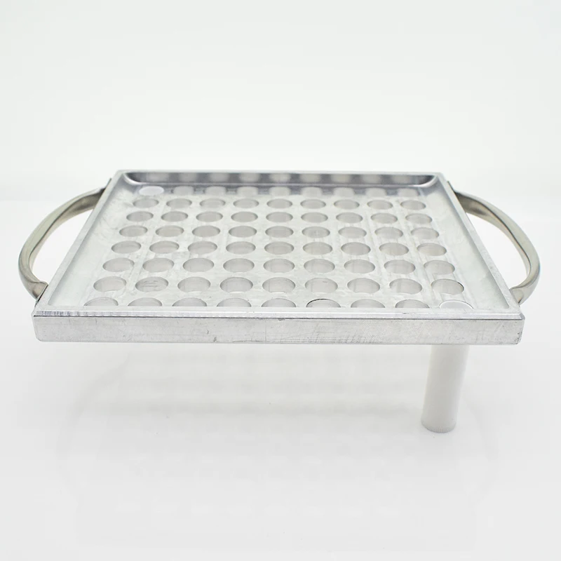 Factory Made 72 Cavities Skin Protection Sunsticks Alloy Metal Filling Molds Tray