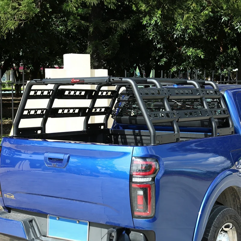 High Quality Custom Wholesale Adjustable Multifunctional Pick Up Cargo Rack Tub Rack For 4x4 Accessory Truck Chevy Silverado