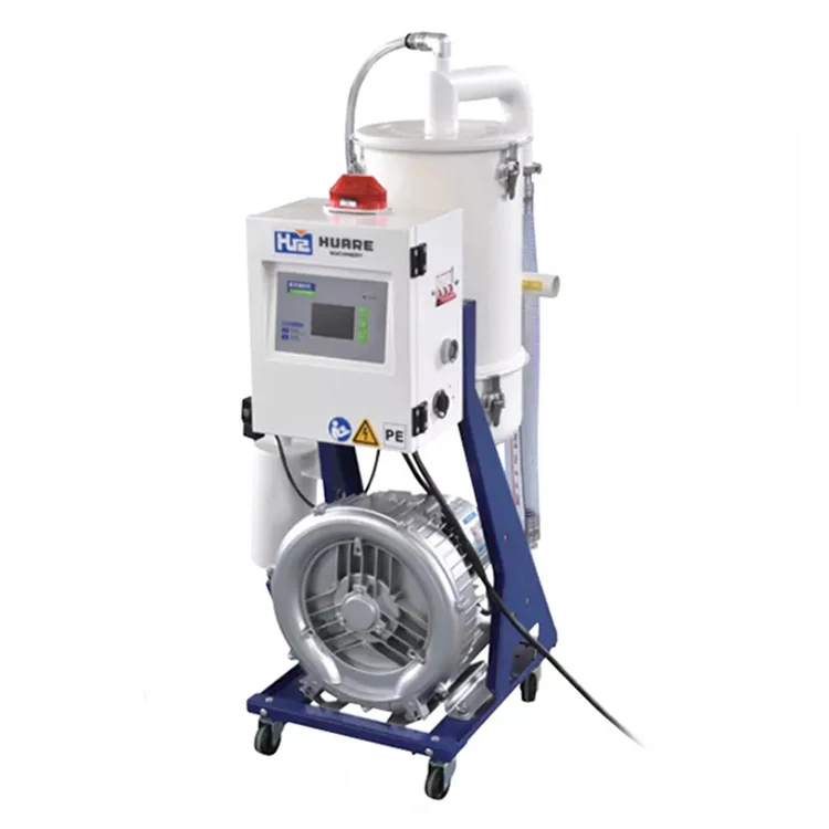 HUARE HAL-10HP-U 100 KG 800g Independent Design Control Box Pvc Screw Feeder Auto Loader Machine