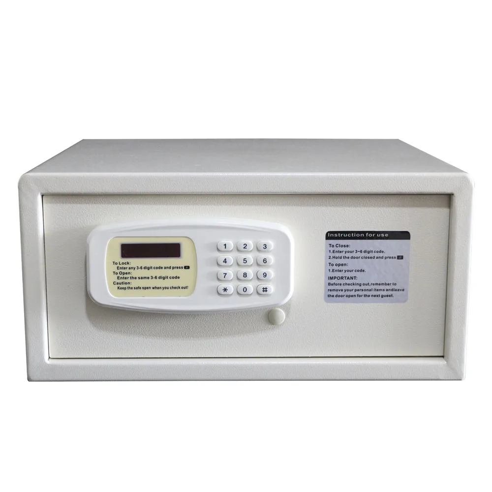 
Hotel Deposit Safe Box Hidden Wall Security Key Safe Box Gun Electronic Fingerprint Lock Safe for Home Fireproof 