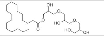 Лучшая цена CAS 26855-43-6 триглицерол моностеарат в Китае