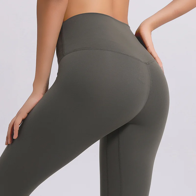 Oem women shiny leggings yoga pants leggings workout leggings