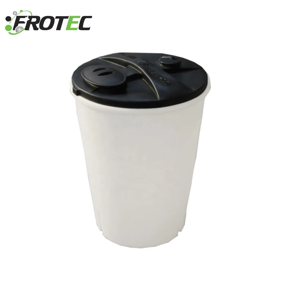 Круглые белые/синие резервуары для соленой соли 100L-200L/клапан