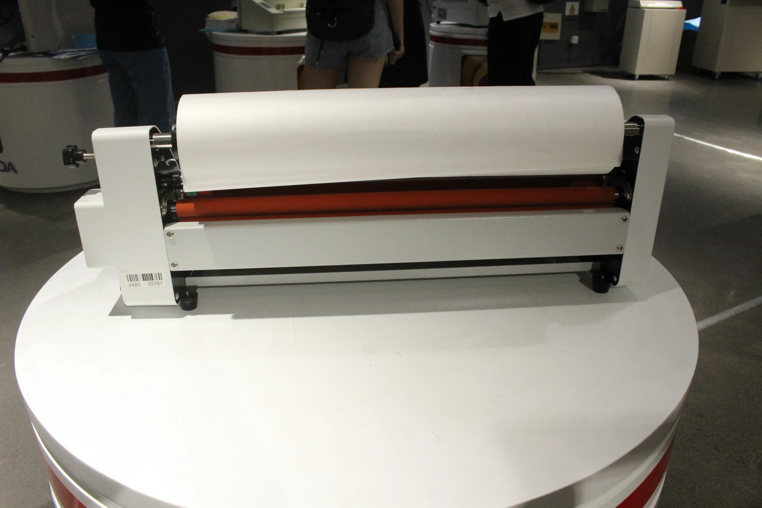 Hot Sale Double sided Automatic winding electric Hot Roll Laminator Machines