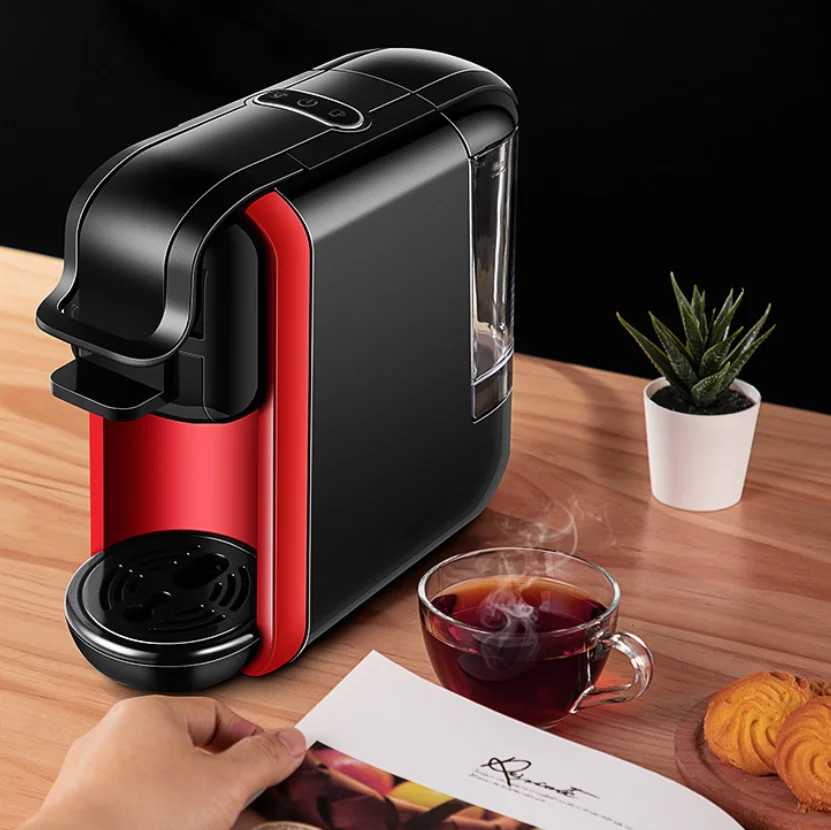 Home use capsule coffee machine coffee maker with different capsule systems NESPRESSO and DOLCE GUSTO for sale