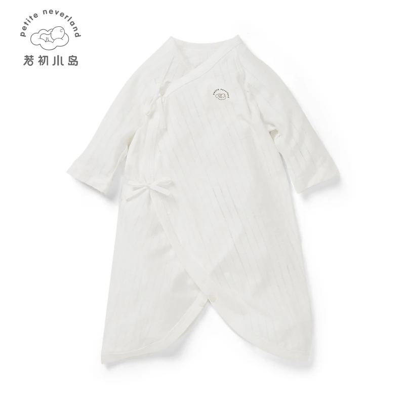 Низкий минимальный заказ 100%, кимоно, жаккардовая ткань из органического хлопка, комбинезон для новорожденных, боди, детская одежда