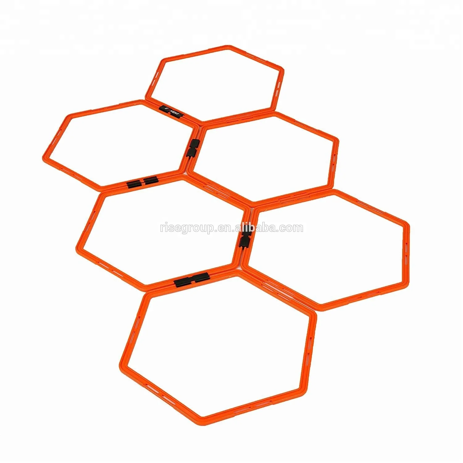 2024 Custom Hexagonal Fitness Equipment Exercises Sports Speed Training Agility Ladder