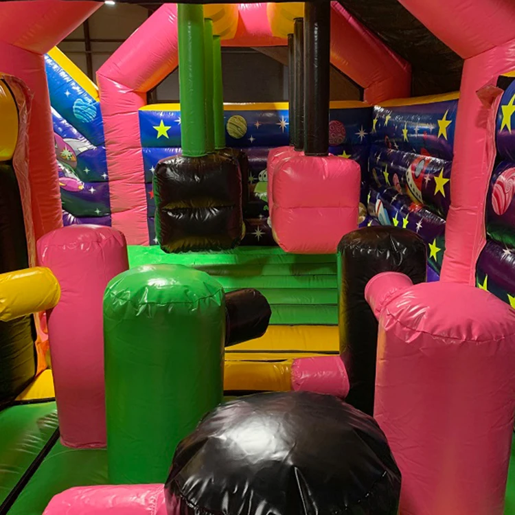 2023 Hot Activities funny indoor inflatable playground equipment inflatable theme park inflatable amusement parks  for sale
