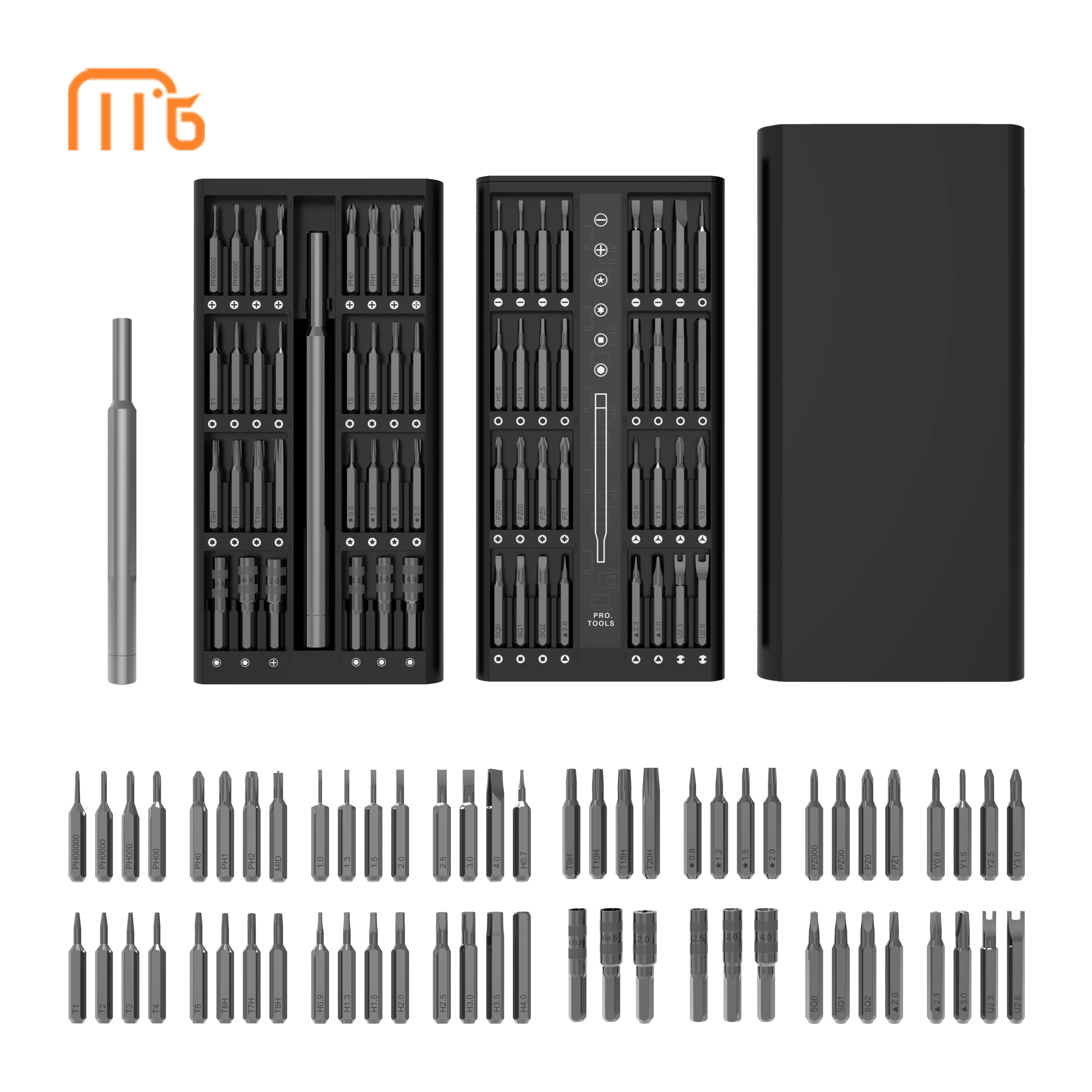 MingTu 63 in 1 Precision Screwdriver Set Compatible for Computer  Laptop PC iPhone iPad MacBook Tablet  Cell Phone  Xbox Ps4,