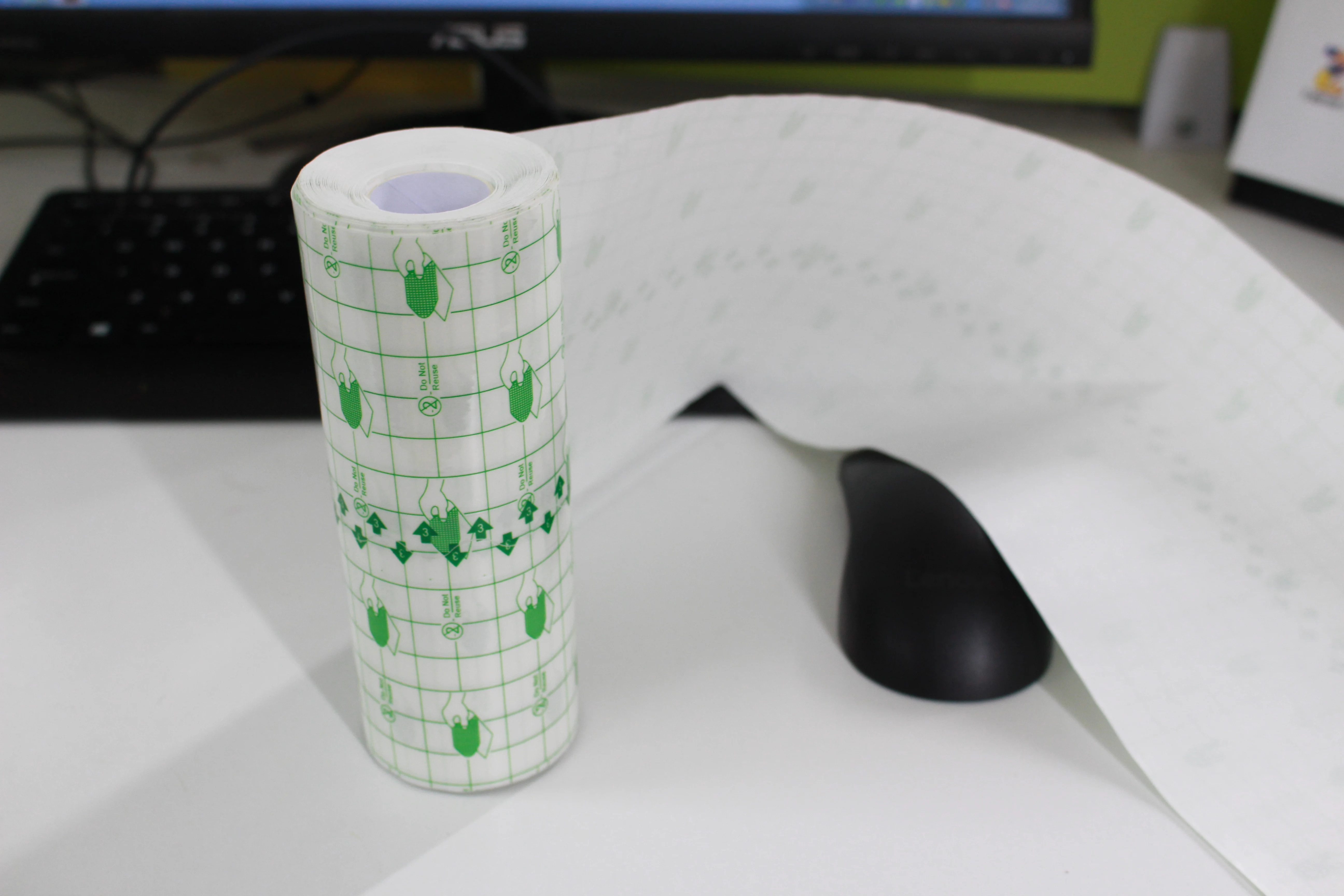 transparent PU dressing tape