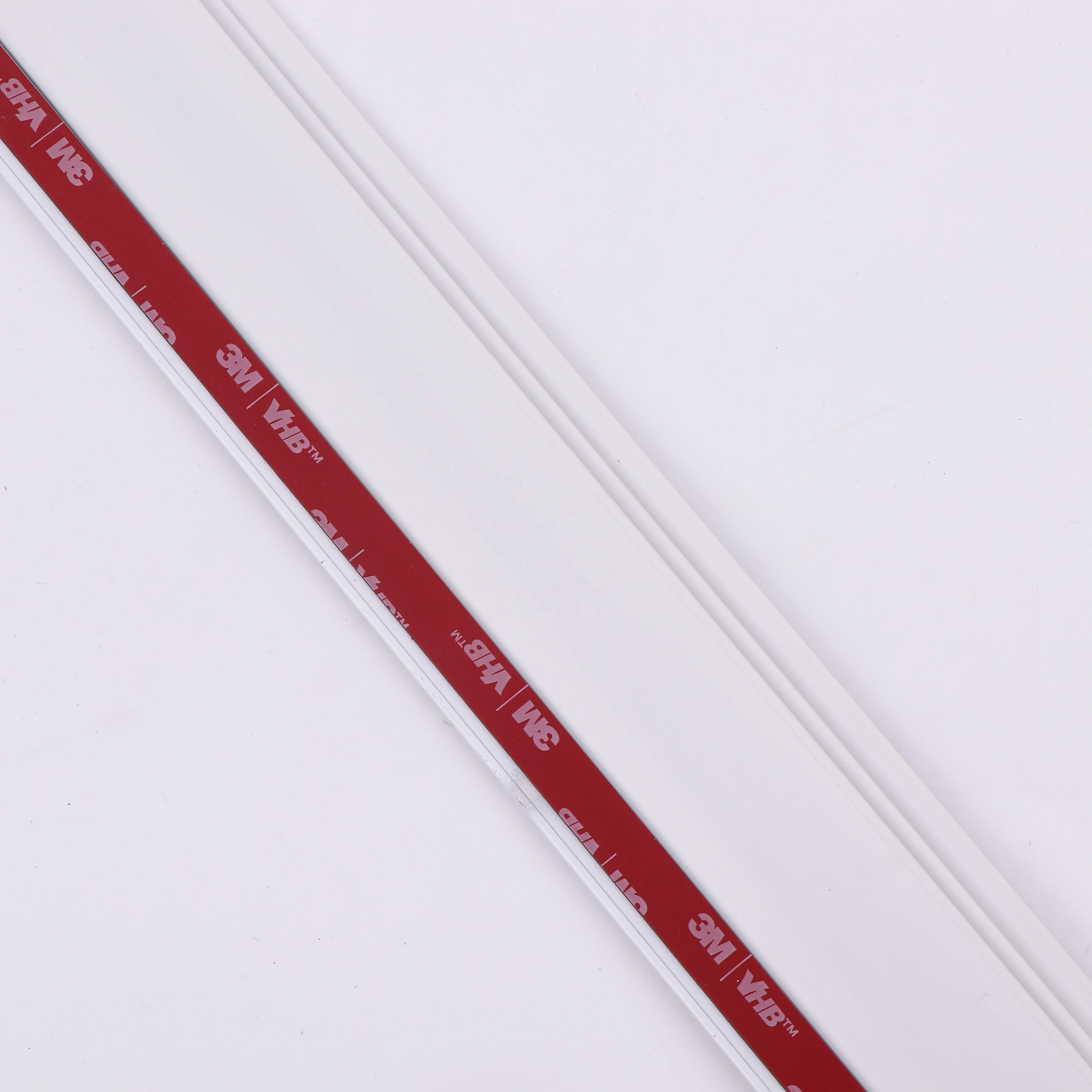 Surface acoustic &smoke rated bottom seal Silicone triple fin acoustic smoke gasket door and acoustic track seal