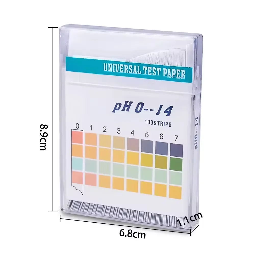 Laboratory Chemical 1-14 PH Test Strips Universal PH Indicator Paper 0-14 PH Test Paper