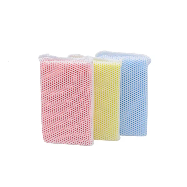 Tough on Grime 316 Net Sponge Assorted Color Multi Purpose Soft Mesh Dishwash Sponge Kitchen Cleaning
