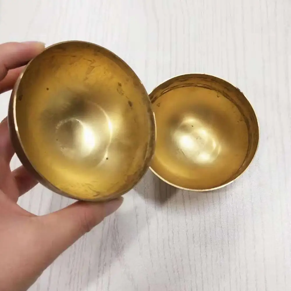 Латунный полусферический шар, медный полусферический