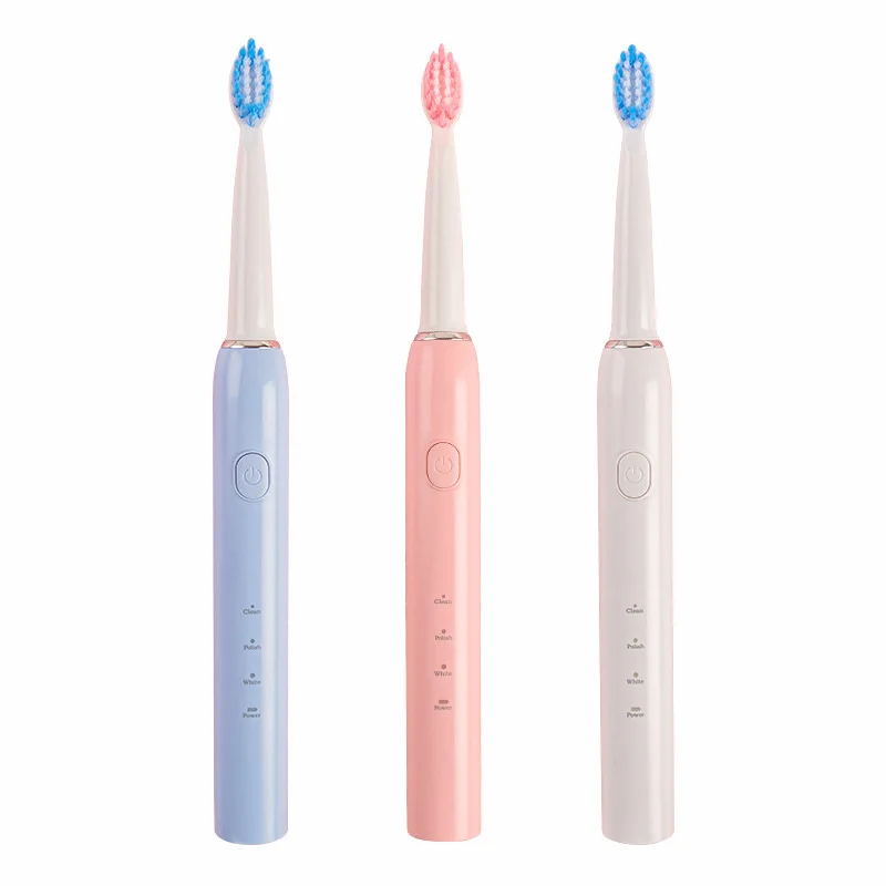 HF-1203 Adult Ultrasonic Smart Sonic Electric Toothbrush USB charging Teeth Whitening toothbrush electric for adult