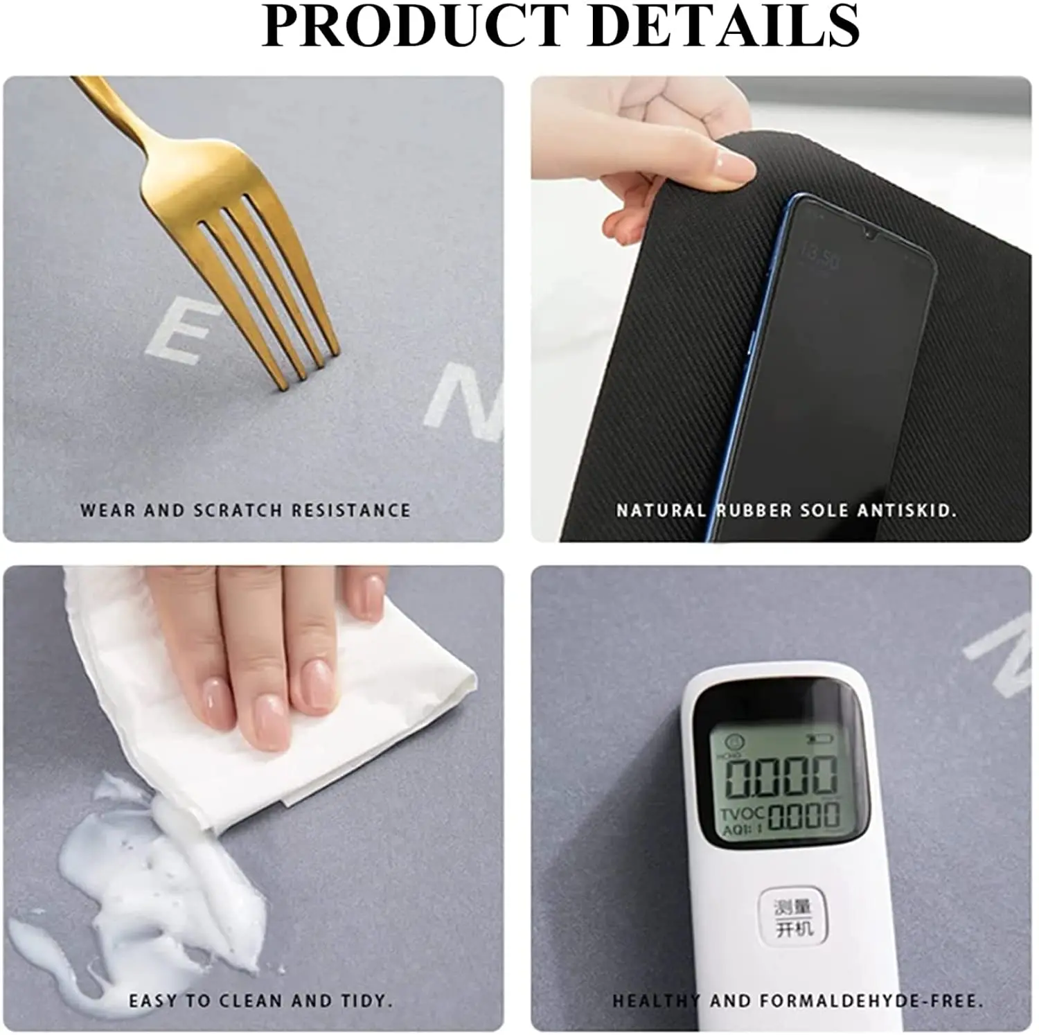 CF BAR12 Nordic Style Custom Non Slip Absorbent Crystal Velvet Diatomite Diatom Mud Oval Square Bath Mat Bathroom Carpet Mat