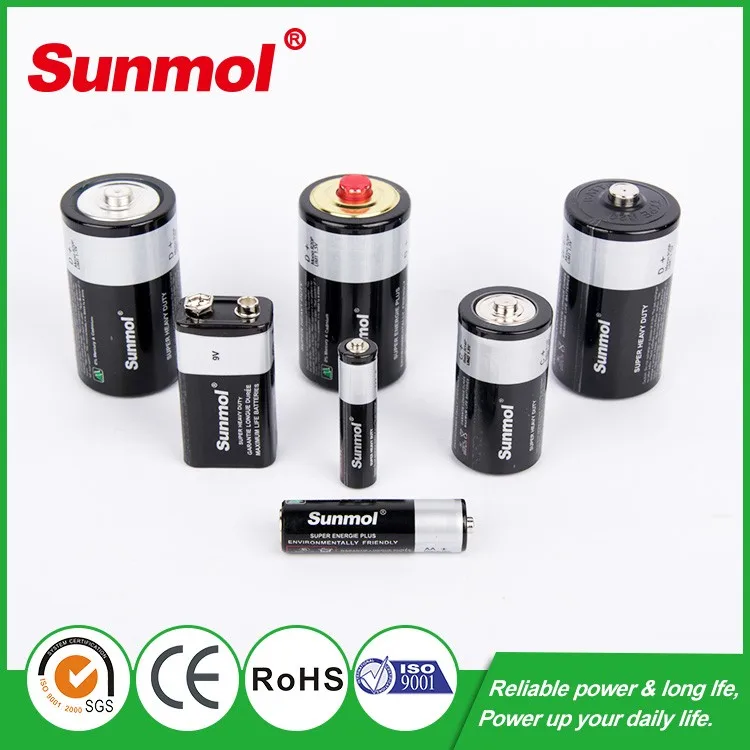Certified Zinc Carbon Super Cheap Price UM 1 R20 Size D 1.5V Super Heavy Duty Battery