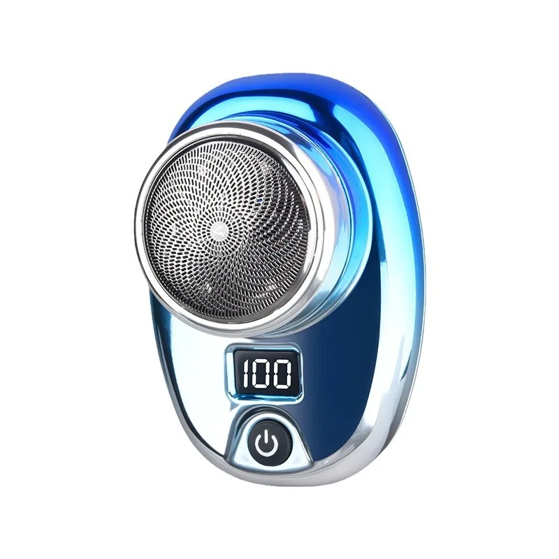 Multifunction Mini Portable  Electric Shaver USB Rechargeable LED Power Display Pocket Electric Shaver