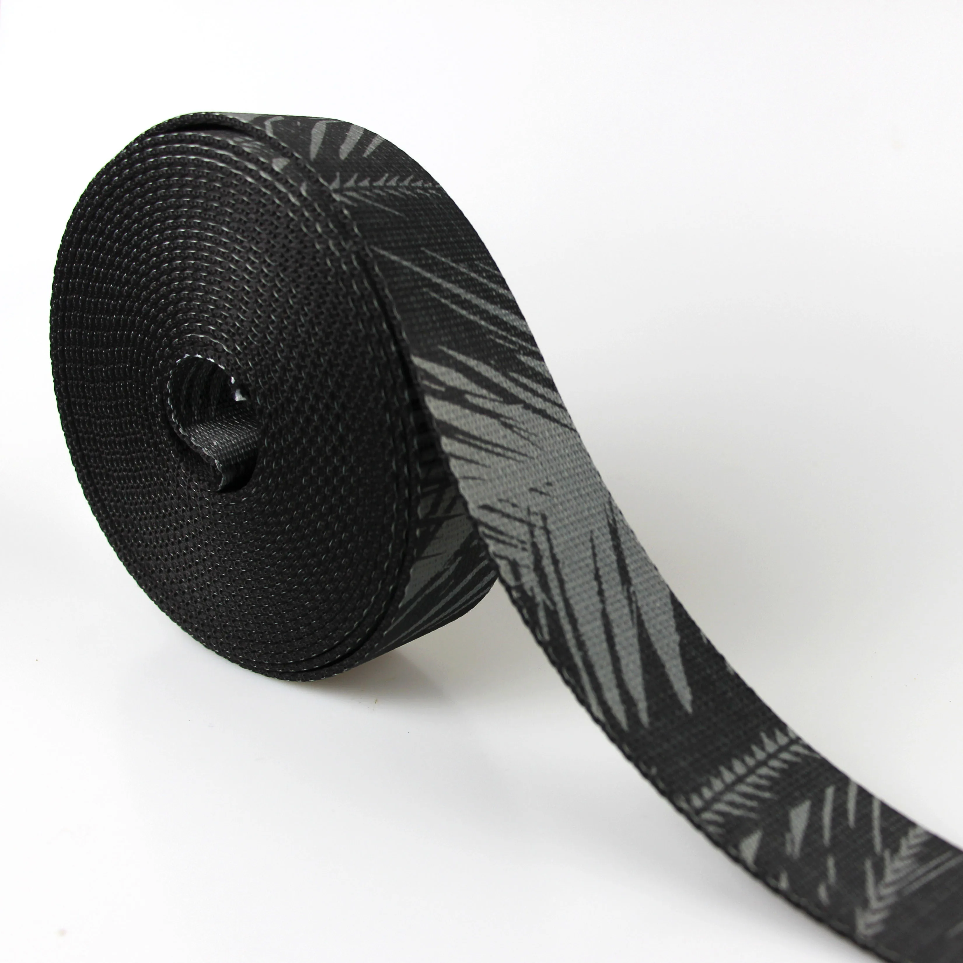 Custom Polyester Thick Printing Lanyard Sublimation Thermal Transfer Coated Seatbelt Webbing