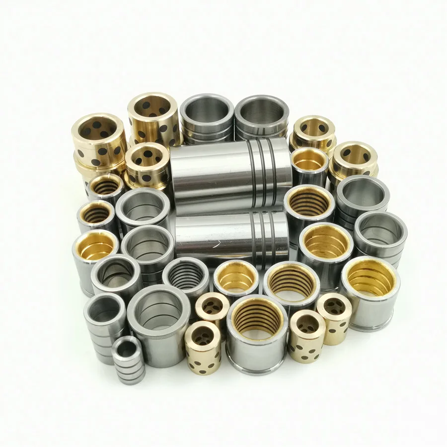 Bronze Spb Alloy Plug Graphite Bearing For Injection Mold Machinery Bushing