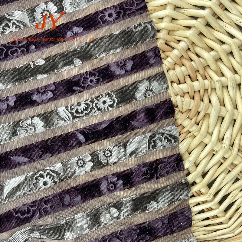 free sample low moq super soft embossed velvet mink blanket polyester stripe fabric