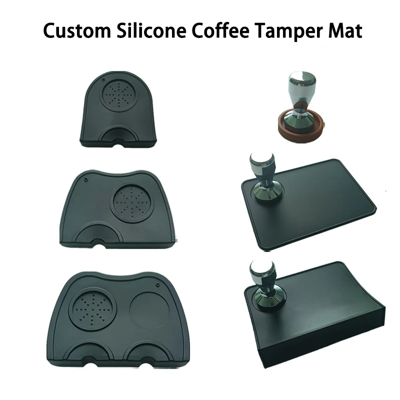 Factory Outlet Rubber Table Top Coffee Mat, Coffee Tamper Mat, Flexible Glue Coffee Tamper Mat Accessories
