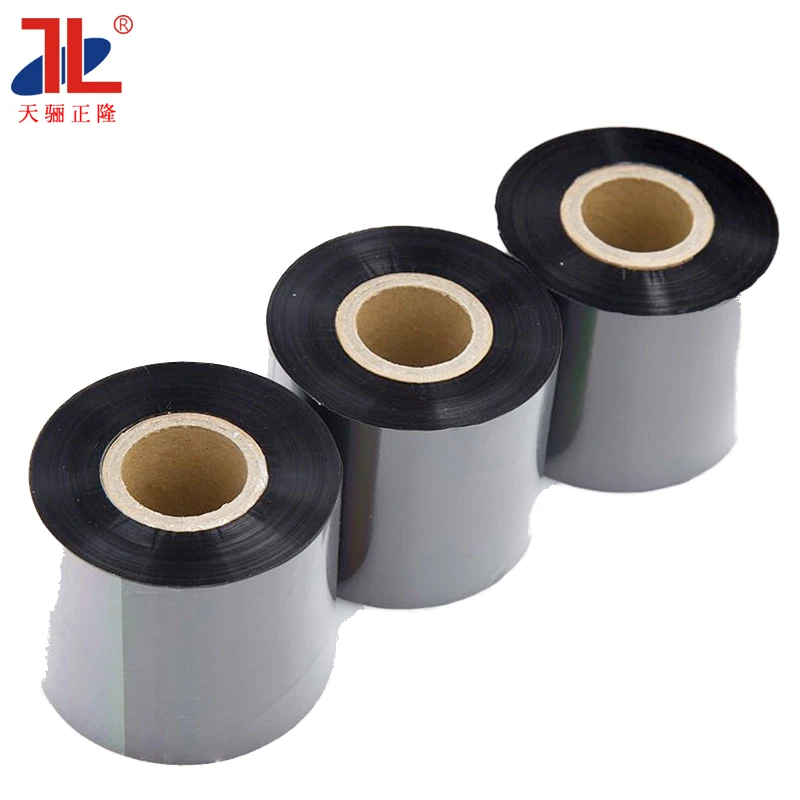 Хорошая печатная Резиновая лента для ухода за кожей 25 мм х 300 м сатина и нейлона прочная термопереносная штрих-кодов настраиваемая