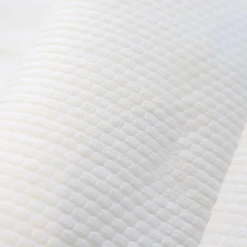 Degradable  70%Woodpulp 30%PP Industrial Cleaning Cloth Spunlace Nonwoven Fabric Rolls