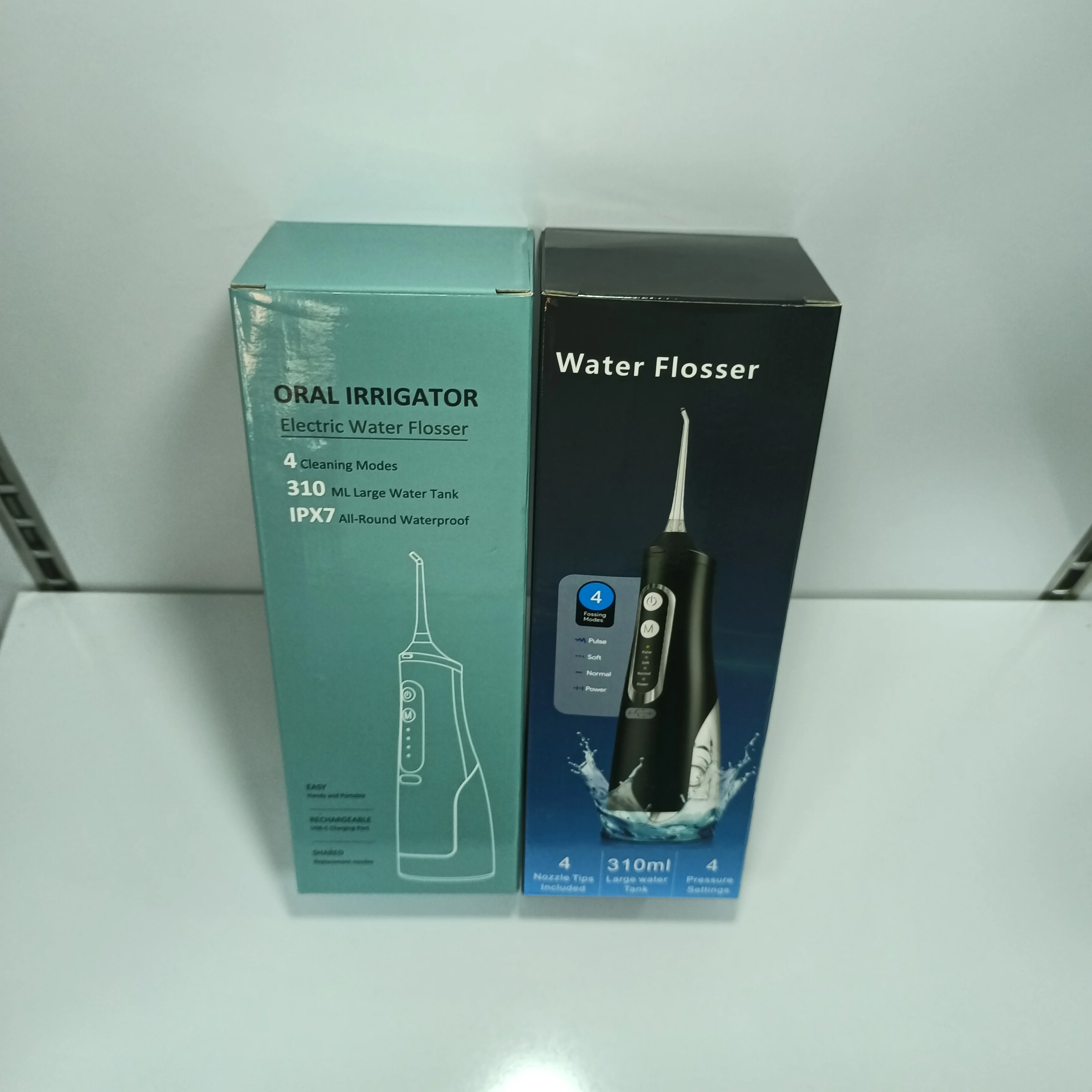 Model M209 360 degrees nozzle rotation mute Water Flosser Four memory modes Type-c hidden charging port IPX7 waterproof