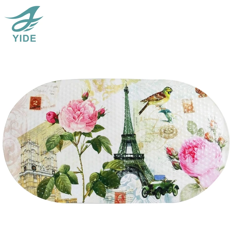 YIDE pvc anti slip bathroom bath tub mat non slip shower mat Tapis Fond De Baignaire Tapis De Douche mini tapete banho bebes