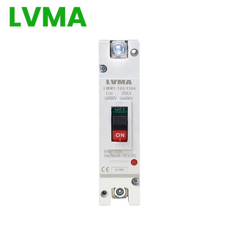 LVMA MCCB LMM1 63A-3200A формованный автоматический выключатель 1P 2P 3P 4P AC 400V DC 1000V для солнечной системы