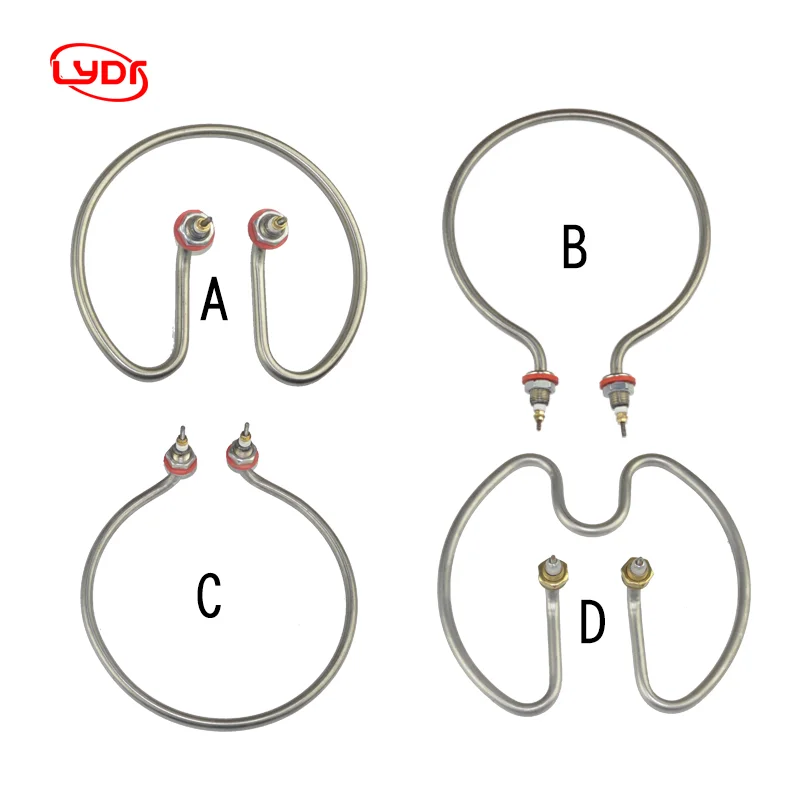 Manufacturer Stainless steel electric heating tube/coil heating element for bucket/soup bucket