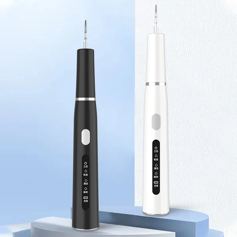 Household Electric Visible Ultrasonic Dental Scaler Portable Mini Clean And Whitening Scaler