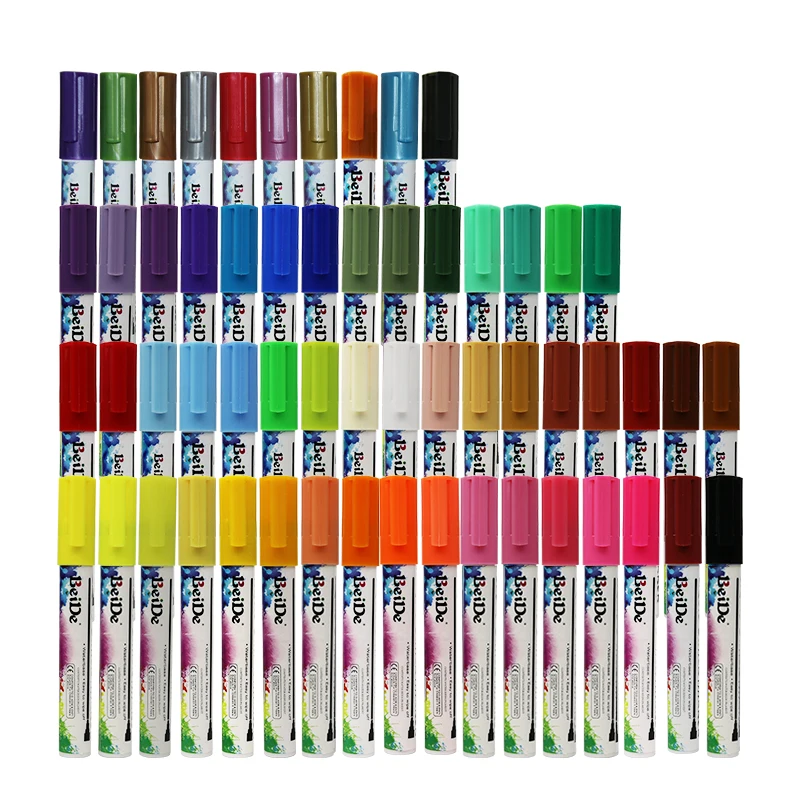 6mm Fluorescent Pen Liquid Chalk Marker For School Art Painting Gift Stationery