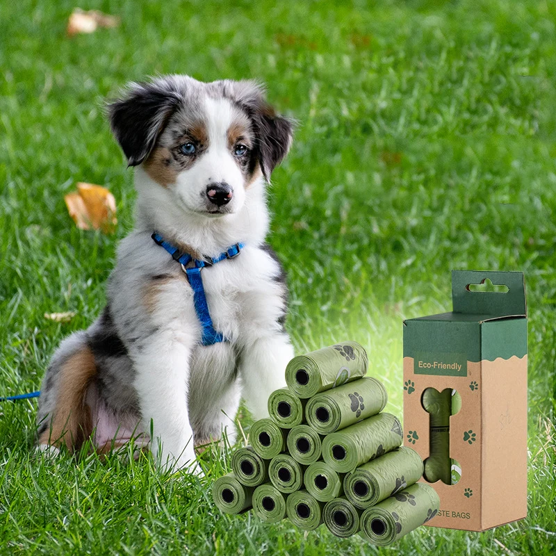 Best Sellers Eco Friendly Biodegradable Scented Box Packed Pet Waste Poop Dog Bags