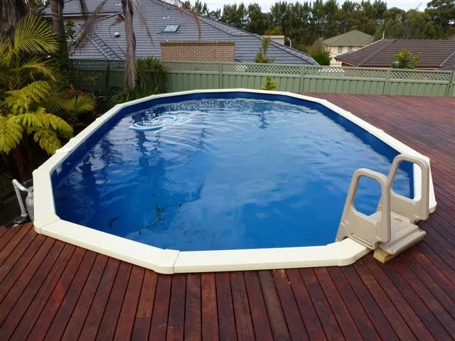 Durable Above ground under ground Galvanized steel swimming pool frame pool