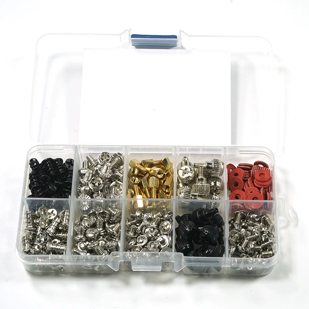 PC Computer Screws Standoffs Set Kit and M3 Standoff and Screw for M3 Drives for Computer Case SSD Motherboard Fan Power Graph