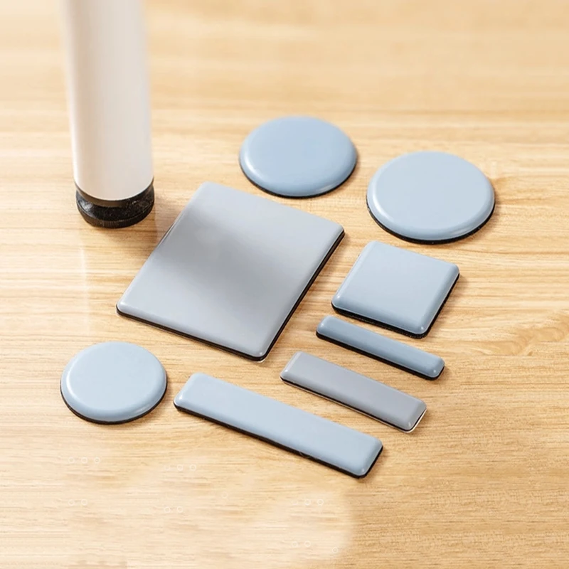Furniture Sliding PTFE Pad Glider Slider Round Shape Slip Furniture Pad Foot Pads For Wooden Furniture