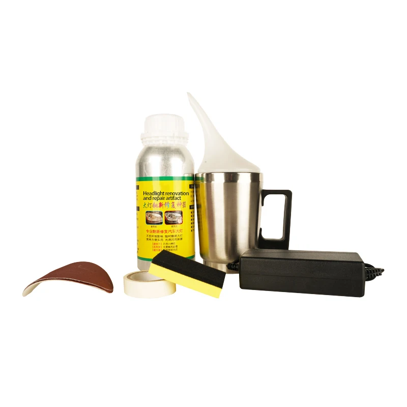 Wholesale car headlights renovate repair liquid scratch refurbished car yellow repair kit auto headlight repair cleaning liquid
