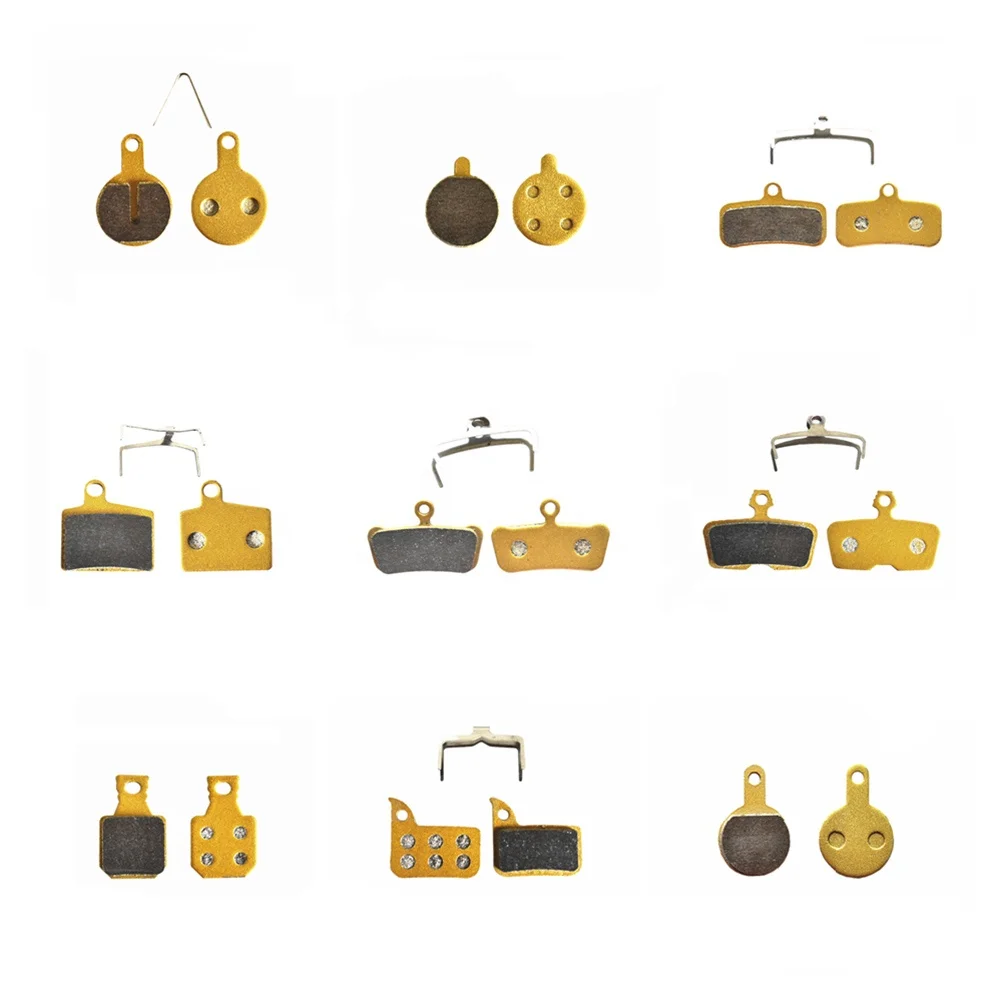 30prs Full Metal MTB Bike Disc Brake Pads Metallic for Shimano Avid Hayes Magura Formula Zoom Parts Cycling