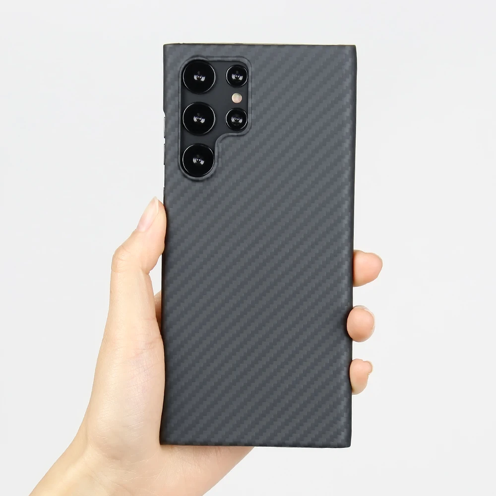 2022 New Product Bulletproof Aramid Fiber Case for Samsung S22 ultra Super Slim Phone Cover